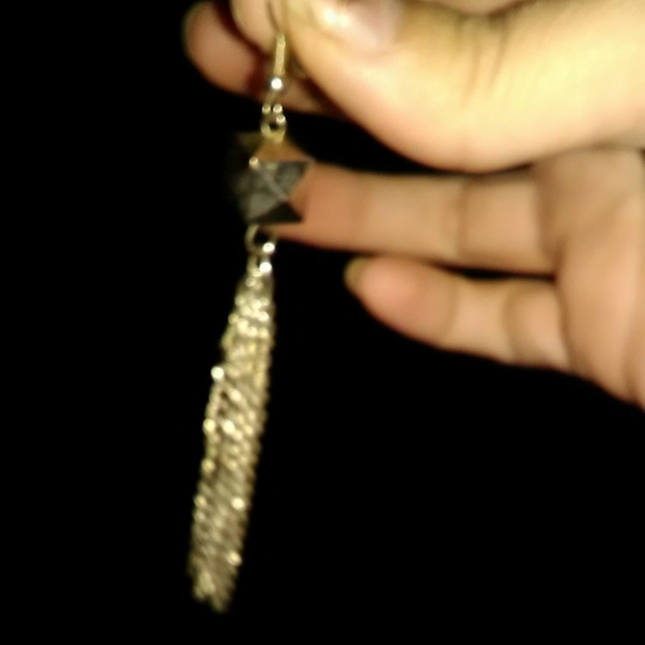 Disco dangling  earrings - Picture 2 of 2